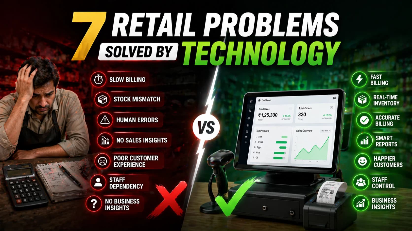 7 Common Problems Retail Stores Face (And How Technology Solves Them)