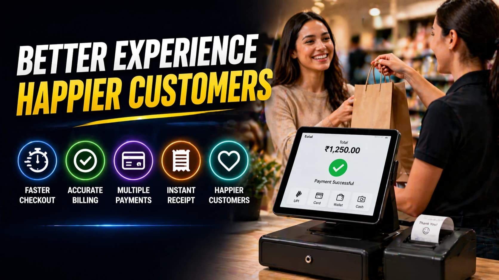 How a POS System Improves Customer Experience in Retail Stores