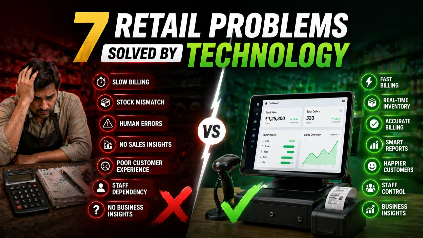 7 Common Problems Retail Stores Face (And How Technology Solves Them)