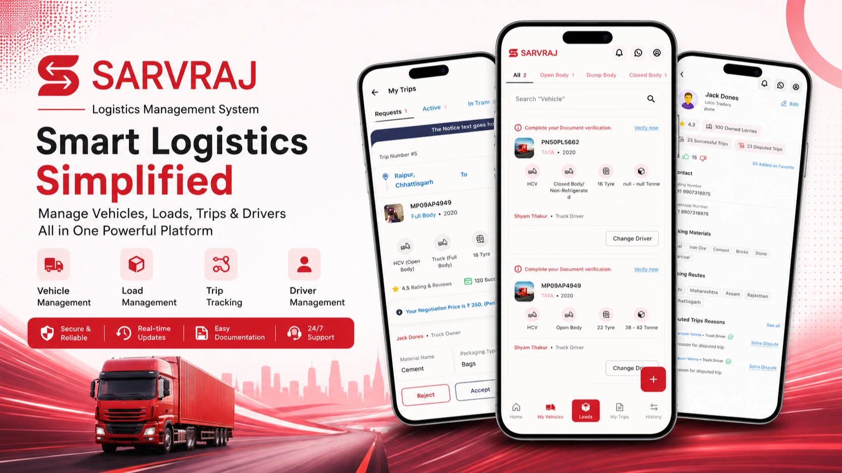 Sarvraj - Logistics Management