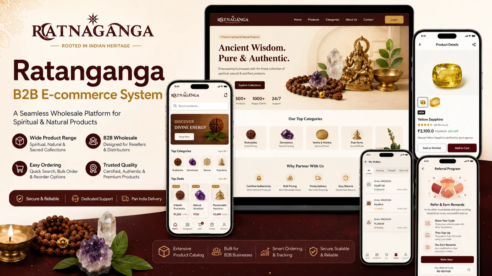 Ratanganga B2B E-commerce System